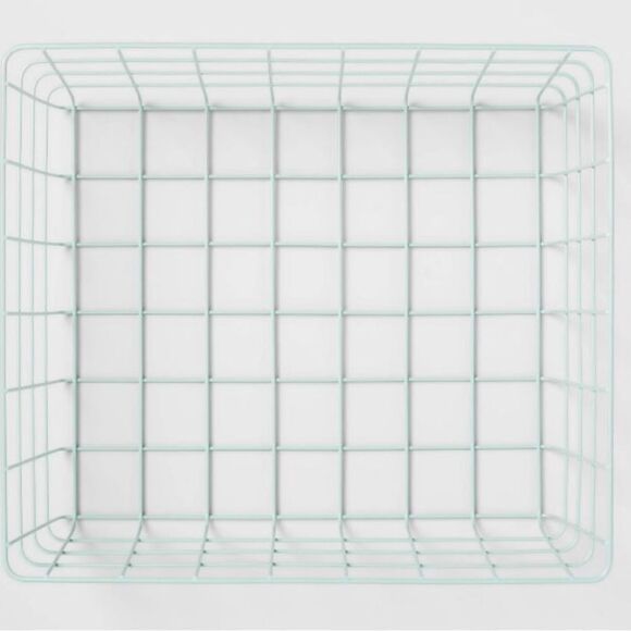*NWT* - 13" Rectangular Wire Decorative Basket - Brightroom 2 PACK - Picture 3 of 3